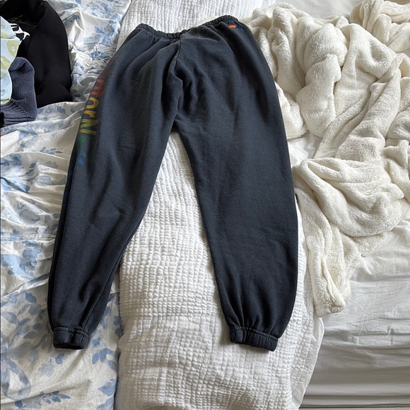 Black Aviator Nation Sweatpants - Picture 3 of 5